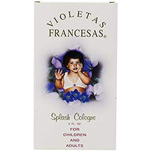 Load image into Gallery viewer, Violetas Francesas Violet Splash Cologne. Natural Perfume. Perfect for your Baby. Fresh Scent. New in Box. 5 Oz. Pack of 3
