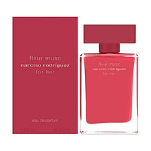 Load image into Gallery viewer, Narciso Rodriguez Fleur Musc for Her Eau De Parfum Spray, 1.6 Ounce, Multi