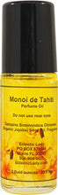 Load image into Gallery viewer, Monoi de Tahiti Perfume Oil, Large - Organic Jojoba Oil, Roll On, 1 oz