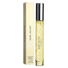 Load image into Gallery viewer, PINROSE Sun Saint Eau de Parfum Travel Spray (.27 fl oz/8 ml) for Women. Clean, Vegan and Cruelty-Free Beachy Citrus fragrance. Perfect purse size.
