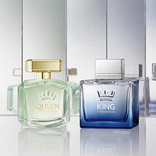 Load image into Gallery viewer, Antonio Banderas Perfumes - King of Seduction - Eau de Toilette Spray for Men, Masculine, Intense and Energetic Fragrance with Bergamot and Apple - 3.4 Fl Oz