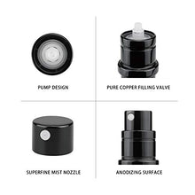 Load image into Gallery viewer, Refillable Perfume Atomizer Bottle 5ml Mini Spray Bottle Fine Mist, Portable Leakage Proof Tiny Scent Pump Bottle, Travel Size Empty Atomizer Cologne Sprayer for Men and Woman 5 Pack