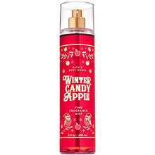 Load image into Gallery viewer, Bath and Body Works WINTER CANDY APPLE Fine Fragrance Mist 8 Fluid Ounce (2019 Edition)