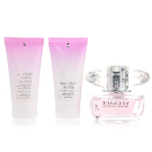 Load image into Gallery viewer, Versace Versace Bright Crystal Women Giftset (Eau De Toilette Spray, Perfumed Bath and Shower Gel, Shimmering Body Gel)