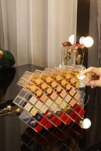 Load image into Gallery viewer, Clear Acrylic Fish Shape Lipstick Organizer Tower, Lip Gloss Storage Holder Stand for 16 Lip Sticks, Perfect for Makeup Cosmetic Vanity and Dresser Display (3 Pack)