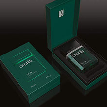 Load image into Gallery viewer, Chopin Op.25 Perfume For Men Eau De Parfum Original Mens Cologne With Rich Black Pepper Lemon Cedar Woodsy Scents Natural Fragrance Jasmine Moss Dry Woods Musk Elemi Cypriol Edt Men Spray - 3.4 Oz