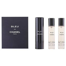Load image into Gallery viewer, CHANEL Bleu De Chanel Eau De Toilette Travel Spray & Two Refills for Men - 3x20ml/0.7oz,