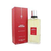 Load image into Gallery viewer, Guerlain Habit Rouge Eau de Parfum Spray for Men, 3.3 Ounce