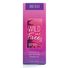 Load image into Gallery viewer, Wild and Free Boho Beach Hydrating Hair & Body Fragrance by Tru Western, Perfumes for Women - Coconut Water, Jasmine, Vanilla, Musk, Water Lily, and Pink Amber - 3.4 oz 100 mL