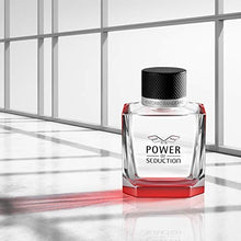 Load image into Gallery viewer, Antonio Banderas Perfumes - Power of Seduction - Eau de Toilette Spray for Men - Fruity, Soft and Daring Fragrance - 3.4 Fl Oz