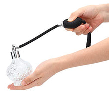 Load image into Gallery viewer, Glass Refillable Vintage Perfume Bottle with Black Bulb & Tassel Atomizer Sprayer - 2.70oz/80ml