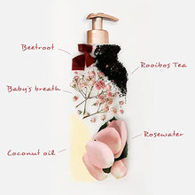 Load image into Gallery viewer, de Balets Perfume Shampoo and Conditioner Set - Moisturizing Hair Products for Dry, Damaged, and Color Treated Hair with Rose Water and Plant-Based Formula with 24 Hour Lasting Fresh Flowers Fragrance