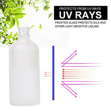 Load image into Gallery viewer, Glass Spray Bottle 3.4oz, Empty Frosted Perfume Atomizer, Fine Mist Spray,Gold Sprayer (6 PACK)