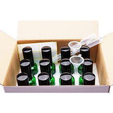 Load image into Gallery viewer, Yizhao 30ml Black Ultraviolet Glass Spray Bottle, with Black Fine Mist Sprayers, for Essential Oils, Cleaning, Perfume,Travel Liquid,Makeup,Portable Cosmetic Bottle?Çö12 Pcs