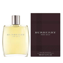 Load image into Gallery viewer, Burberry Men's Classic Eau de Toilette, 3.3 Fl Oz