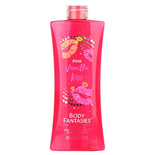 Load image into Gallery viewer, Body Fantasies Pink Vanilla Kiss Perfume Gift Set for Women, 4 Pieces