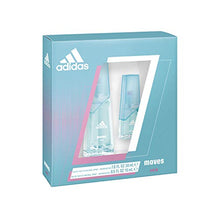 Load image into Gallery viewer, Adidas, Moves for Her, 2 Piece EDT Gift Set, Total Retail Value $39.00