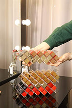 Load image into Gallery viewer, Clear Acrylic Fish Shape Lipstick Organizer Tower, Lip Gloss Storage Holder Stand for 16 Lip Sticks, Perfect for Makeup Cosmetic Vanity and Dresser Display (3 Pack)