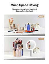 Load image into Gallery viewer, Rotating Makeup Organizer - Anjou 360-degree Rotatable DIY Skincare Organizers Large Capacity Cosmetic Holder Storage with 4 Layers Trays for Countertop, Dresser Room, Bathroom, Vanity