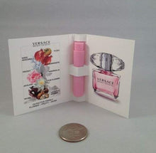 Load image into Gallery viewer, 5 Versace Bright Crystal EDT Spray Sample Women Vial 1 Ml/0.03 oz each