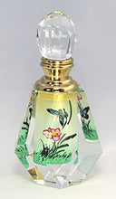 Load image into Gallery viewer, Blue Butterfly Art Glass Collectible Crystal Perfume Bottle - PBD04-692