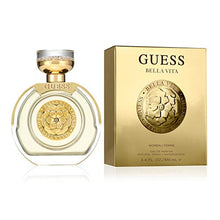 Load image into Gallery viewer, GUESS, Fragrance Bella Vita Eau De Parfum Edp Spray Perfume for Women, Gold, 3.4 Fl Oz