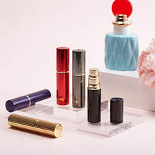 Load image into Gallery viewer, BRILIFLED Refillable Perfume Atomizer Mini Scent Pump Bottle - Travel cologne Sprayer 5ml Mini travel atomizer Refill Perfume Dispenser Container