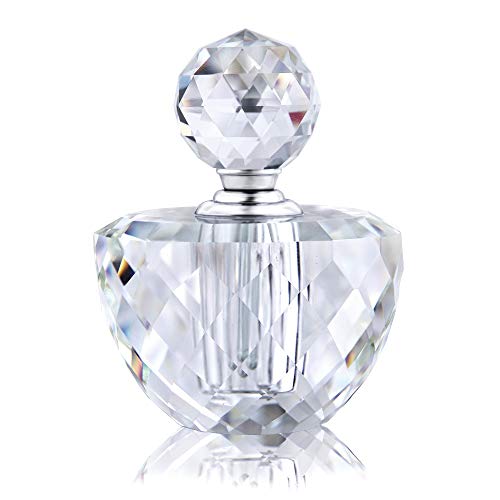 H&D HYALINE & DORA 8ML Vintage Crystal Perfume Bottles,Clear Carved Cr –  Perfume Lion