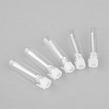 Load image into Gallery viewer, Enslz 3ml 100Pcs Mini Sample Cute Glass Travel Oil Perfume Bottle with Drop& Spray Empty Sample Bottle for Essential Oils Aromatherapy (3ml)