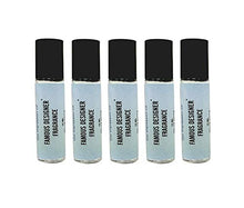 Load image into Gallery viewer, TF Impression Perfume Oil; 5-Piece: Oud wood, Tobacco Oud, Italian Cypress, Grey Vetiver, Ombre Leather; 10ml Roller Bottles (TF Oils #101, Set)