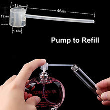 Load image into Gallery viewer, 8ml Refillable Perfume Bottle Perfume Atomizer Easy to Carry on Travel Atomizer Empty Bottle Portable Perfume Spray Bottle No Cap Rotating Nozzle(7 Multicolor) (7 Color Combinations)