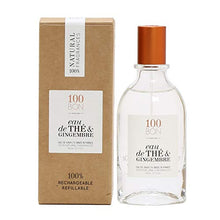 Load image into Gallery viewer, 100BON Eau De The & Gingembre ?Çô Tea & Ginger Fragrance for Women & Men ?Çô Energizing Organic Fragrance - Sweet, Citrus & Spicy Notes Fragrance - 100% Natural Fragrance Spray, 33.8 Fl Oz