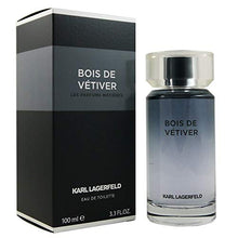 Load image into Gallery viewer, Bois De Vetiver by Karl Lagerfeld Eau De Toilette Spray 3.3 oz Men