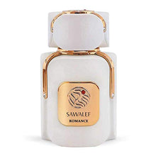 Load image into Gallery viewer, ROMANCE, Eau de Parfum 80 mL from the SAWALEF Boutique Range | Feminine LEaning Floral Niche Release | Long Lasting with Intense Sillage | Perfume for Women and Confident Men | by Swiss Arabian Oud