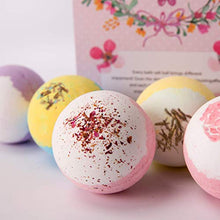 Load image into Gallery viewer, Bath Bombs Gift Set 6 Extra Large 4oz Fizzies??îShea & Coco Butter Dry Skin Moisturize, Perfect for Bubble & Spa Bath. Handmade Birthday Mothers Day Gifts idea for Her/Him, Wife, Girlfriend