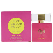 Load image into Gallery viewer, Kate Spade Live Colorfully Sunshine Eau De Parfums, 3.4 Ounce