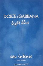 Load image into Gallery viewer, Dolce & Gabbana Light Blue Eau Intense for Men Eau De Parfum Spray, 6.7 Ounce