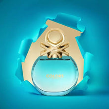 Load image into Gallery viewer, Benetton Colors Eau De Toilette Spray for Women, Blue, 2.7 Ounce