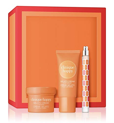 Clinique Happy Treats Perfume Body Hand Lotion Set/Kit –