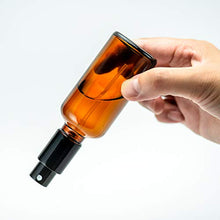 Load image into Gallery viewer, Yizhao 30ml Clear Boston Glass Bottles, with Black Fine Mist Sprayers, for Essential Oils, Cleaning, Perfume,Travel Liquid,Makeup,Portable Cosmetic Bottle?Çö12 Pcs