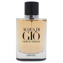 Load image into Gallery viewer, GIORGIO ARMANI Acqua Di Gio Absolu Eau De Parfum Spray, 2.5 Fl Oz, Beige