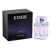 Load image into Gallery viewer, EDGE Women, Eau de Parfum 100mL | Delicate Freesia and Unique Aroma of Deep Roses Fragrance | Peony, Jasmine, Rose, Sandalwood, White Musk | by Oud Perfume Artisan Swiss Arabian | Cologne Spray