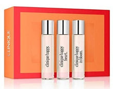 Load image into Gallery viewer, Clinique "A Little Happiness" set of 3 Perfumes: Happy, Happy at Heart & Happy in Bloom. Travel Size