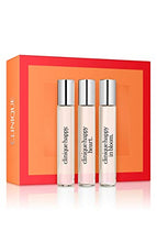 Load image into Gallery viewer, Clinique &quot;A Little Happiness&quot; set of 3 Perfumes: Happy, Happy at Heart &amp; Happy in Bloom. Travel Size
