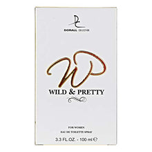 Load image into Gallery viewer, WILD & PRETTY BY DORALL COLLECTION PERFUME FOR WOMEN 3.3 OZ / 100 ML EAU DE PARFUM SPRAY