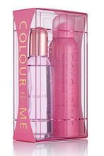 Load image into Gallery viewer, Colour Me | Pink | Eau de Toilette and Body Spray | Perfume 2 Piece Gift Set | Womens Fragrance | Floral Oriental Scent | EDT Spray - 3.4 oz / Body Spray - 5.1 oz