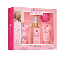Load image into Gallery viewer, Mariah Carey Luscious Pink 4 Piece Bath Set - Fragrance Mist, Body Lotion, Body Wash and Bath Fizz Bombe