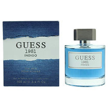 Load image into Gallery viewer, Men's Guess 1981 Indigo 3.4 oz 100 ml Eau De Toilette Spray for Men