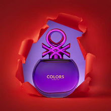 Load image into Gallery viewer, United Colors of Benetton Purple Eau de Toilette Spray for Women, 2.7 Ounce
