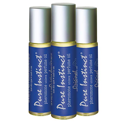 Pure Instinct Roll-On - The Original Pheromone Infused Essential Oil  Perfume Cologne - Unisex For Men and Women - TSA Ready